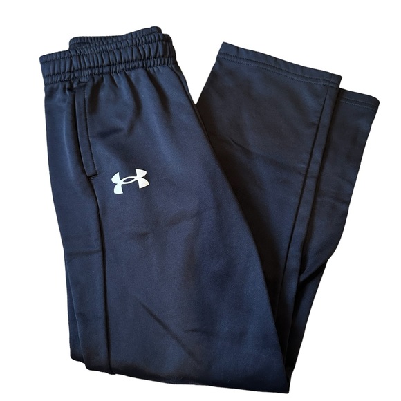 Under Armour Other - Under Armour Boys Youth Medium Black Sweatpants